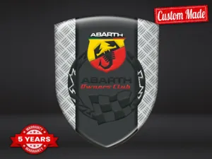 Fiat Abarth Adesivi Paraurti Auto su Misura Tuning Chic Drift